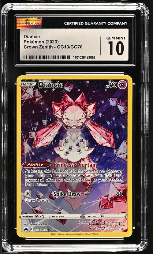 Diancie #GG13- [Graded CGC 10] Crown Zenith: Galarian Gallery (CRZ:GG)