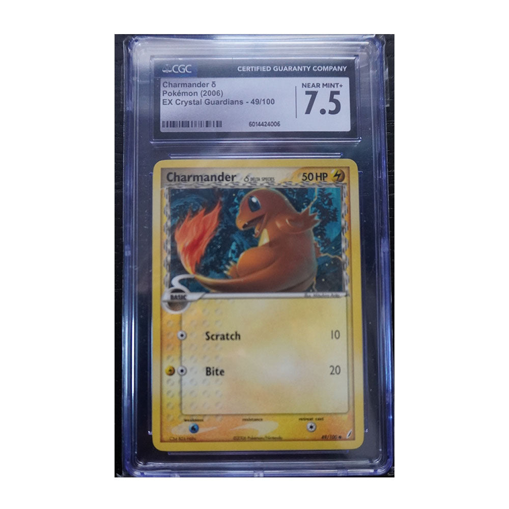 Charmander (Delta Species) - [Graded CGC 9] Holon Phantoms (HP)