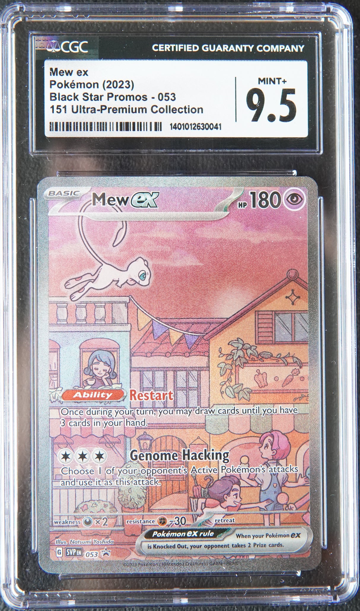 Mew ex - 053 - [Graded CGC 9.5] SV: Scarlet & Violet Promo Cards (SVP)