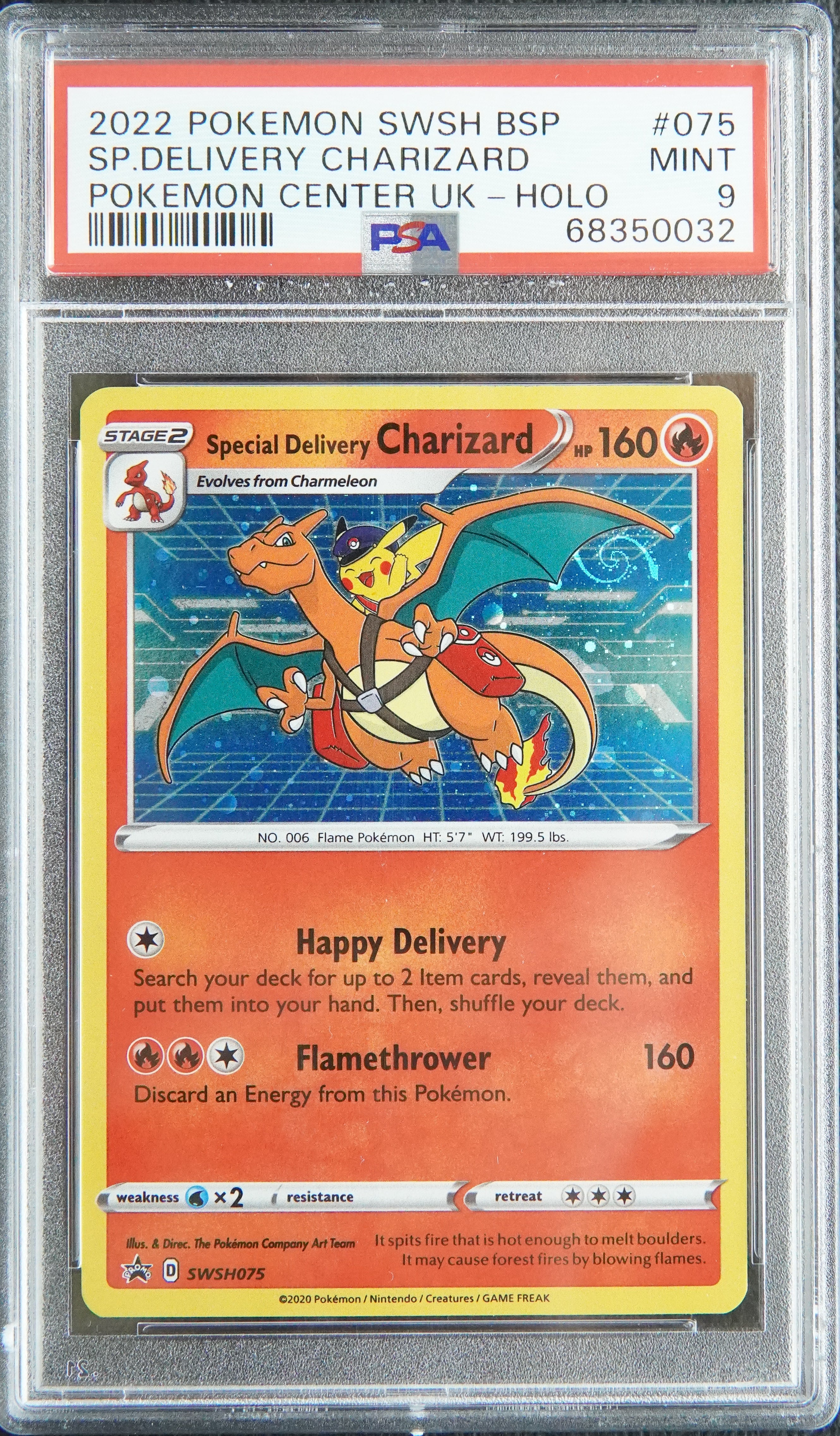 Pokemon offers Special Delivery Charizard Promo Card