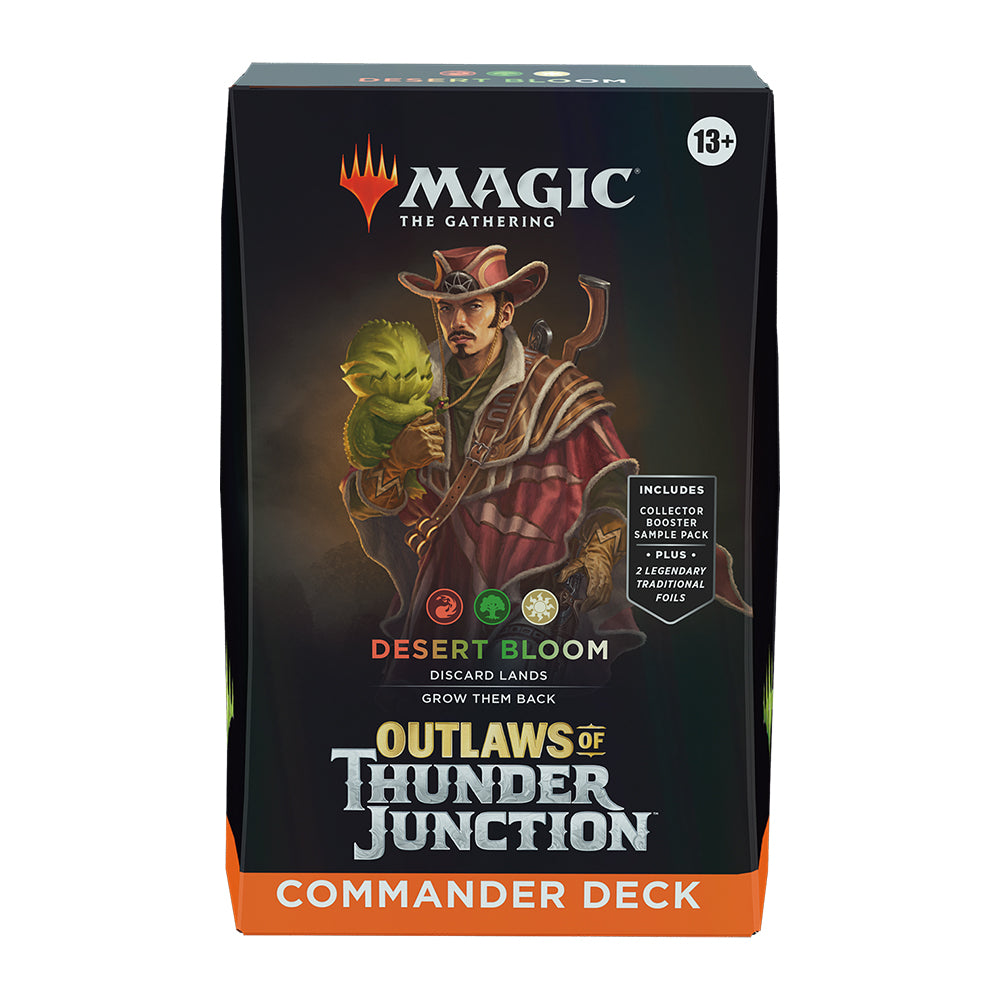 Outlaws of Thunder Junction Commander Deck Desert Bloom - Commander: Outlaws of Thunder Junction (OTC)