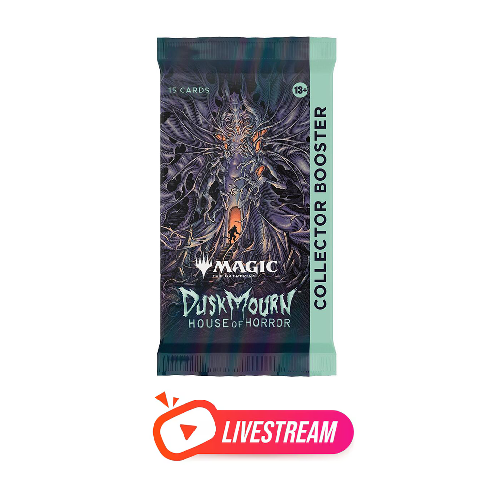 Duskmourn: House of Horror - Collector Booster Pack - Duskmourn: House of Horror (Live Stream)