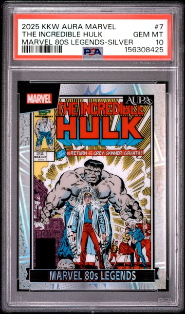 The Incredible Hulk #7 - [Graded PSA 10] Marvel 80s Legends