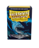 Dragon Shield Deck Protector Sleeves - Matte Night Blue (100 Count)