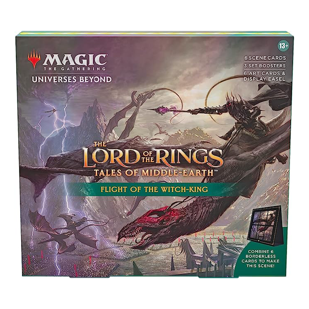 Universes Beyond: The Lord of the Rings: Tales of Middle-earth Scene Box - [Flight of The Witch-King] Universes Beyond: The Lord of the Rings: Tales of Middle-earth (LTR)