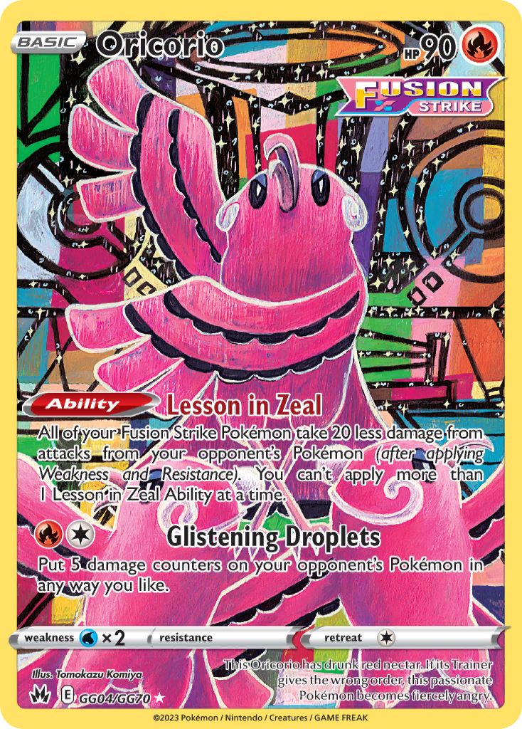 Oricorio (GG04/70) - [Gallery Holo] Crown Zenith Galarian Gallery (CRZ:GG)