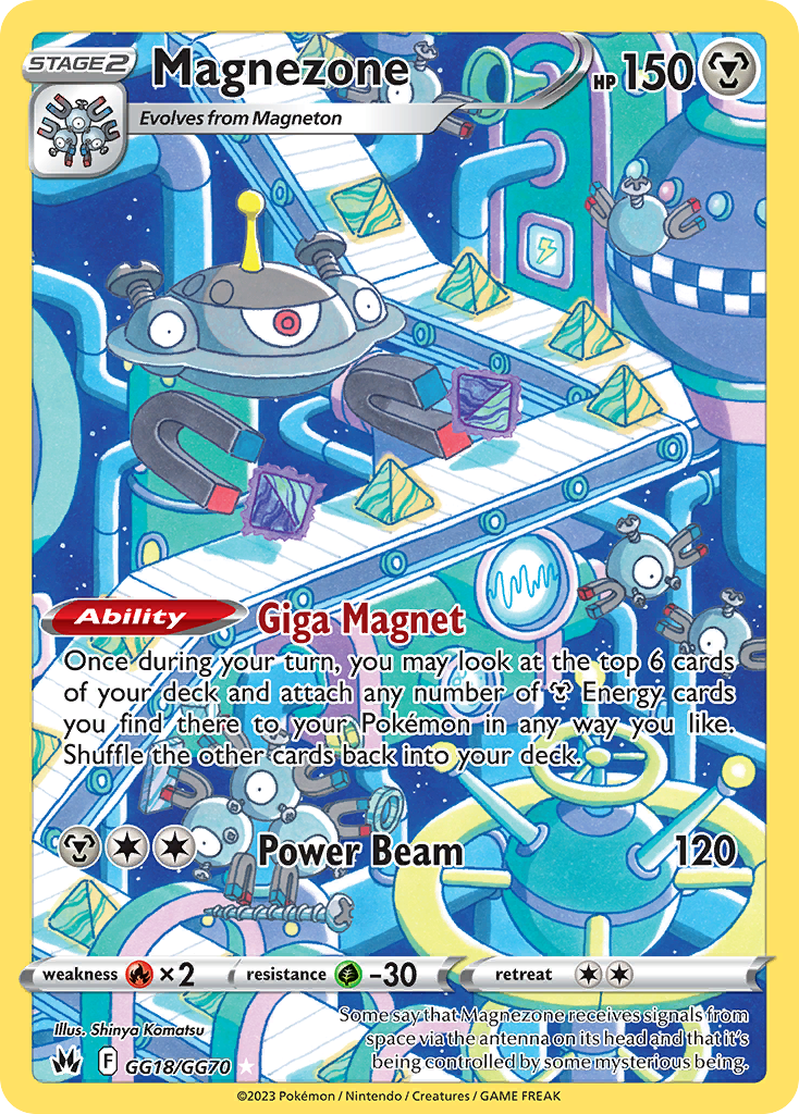 Magnezone (GG18/70) - [Gallery Holo] Crown Zenith Galarian Gallery (CRZ:GG)