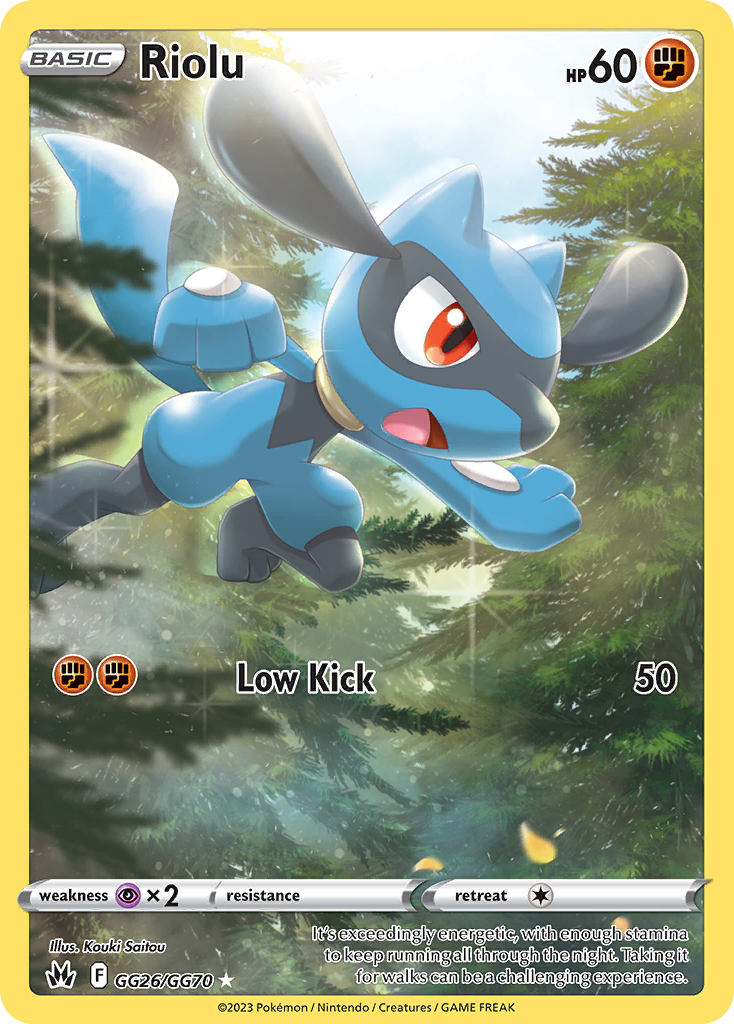 Riolu (GG26/70) - [Gallery Holo] Crown Zenith Galarian Gallery (CRZ:GG)