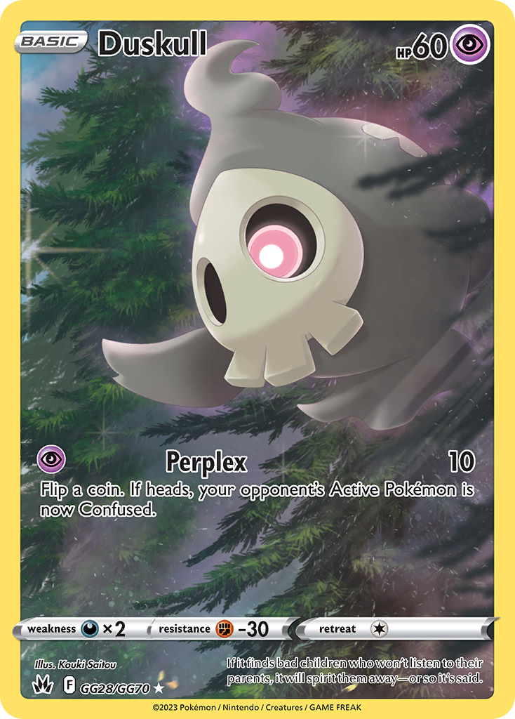 Duskull (GG28/70) - [Gallery Holo] Crown Zenith Galarian Gallery (CRZ:GG)