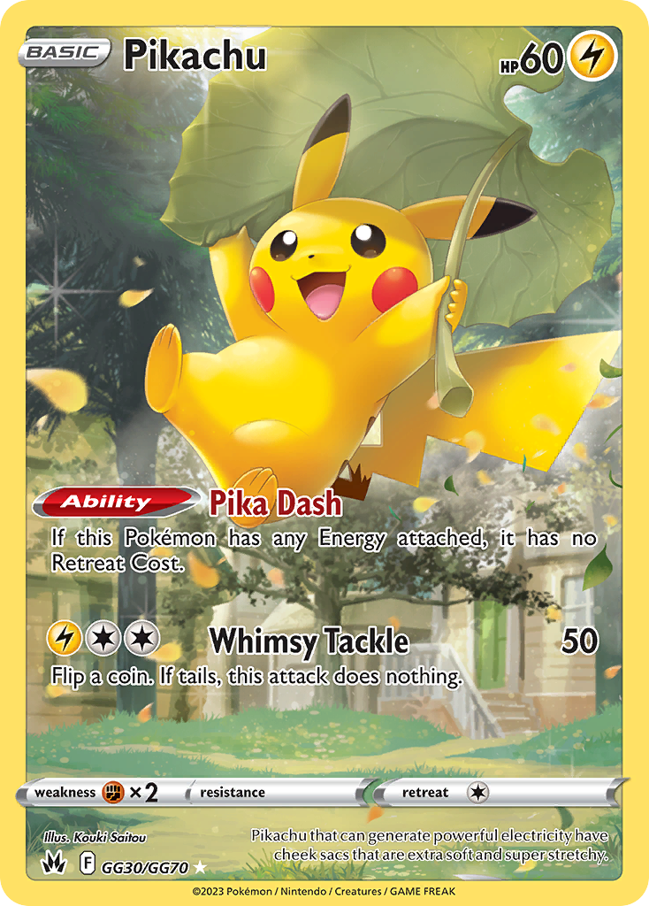 Pikachu (GG30/70) - [Gallery Holo] Crown Zenith Galarian Gallery (CRZ:GG)