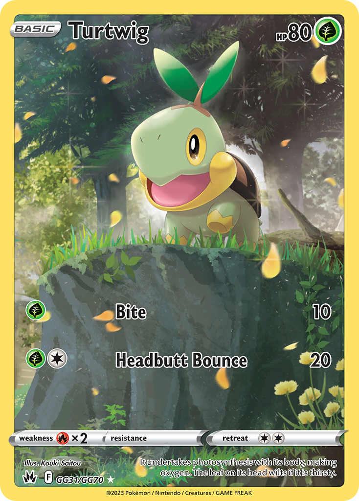 Turtwig (GG31/70) - [Gallery Holo] Crown Zenith Galarian Gallery (CRZ:GG)