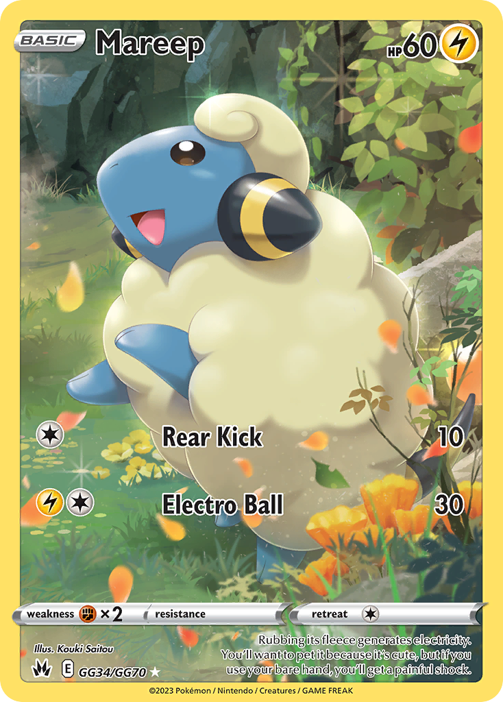Mareep (GG34/70) - [Gallery Holo] Crown Zenith Galarian Gallery (CRZ:GG)