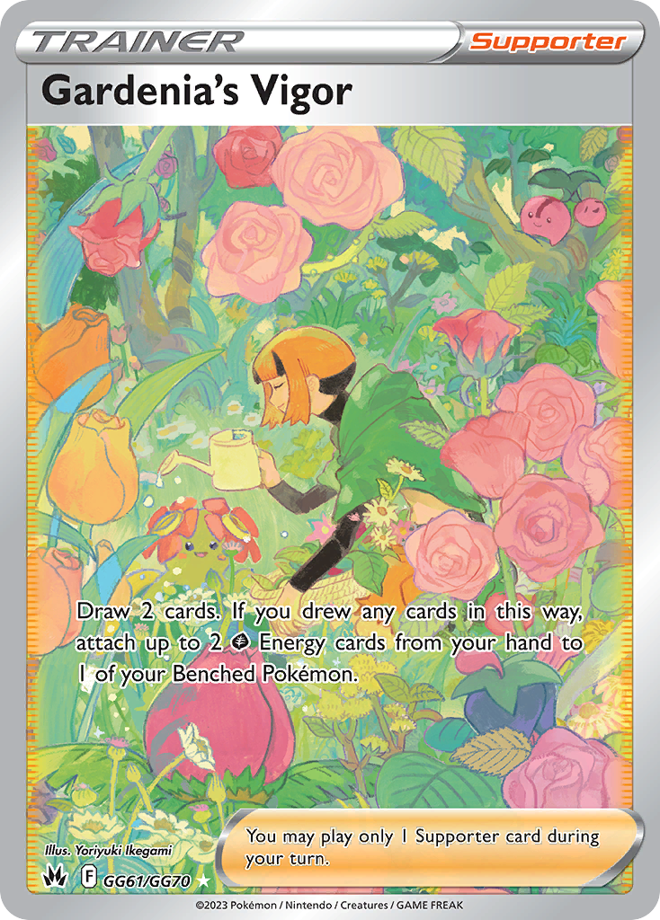 Gardenia's Vigor (GG61/70) - [Gallery Holo] Crown Zenith Galarian Gallery (CRZ:GG)