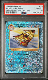 Pidgeot #33 - [Reverse Holo, Graded PSA 8] Legendary Collection