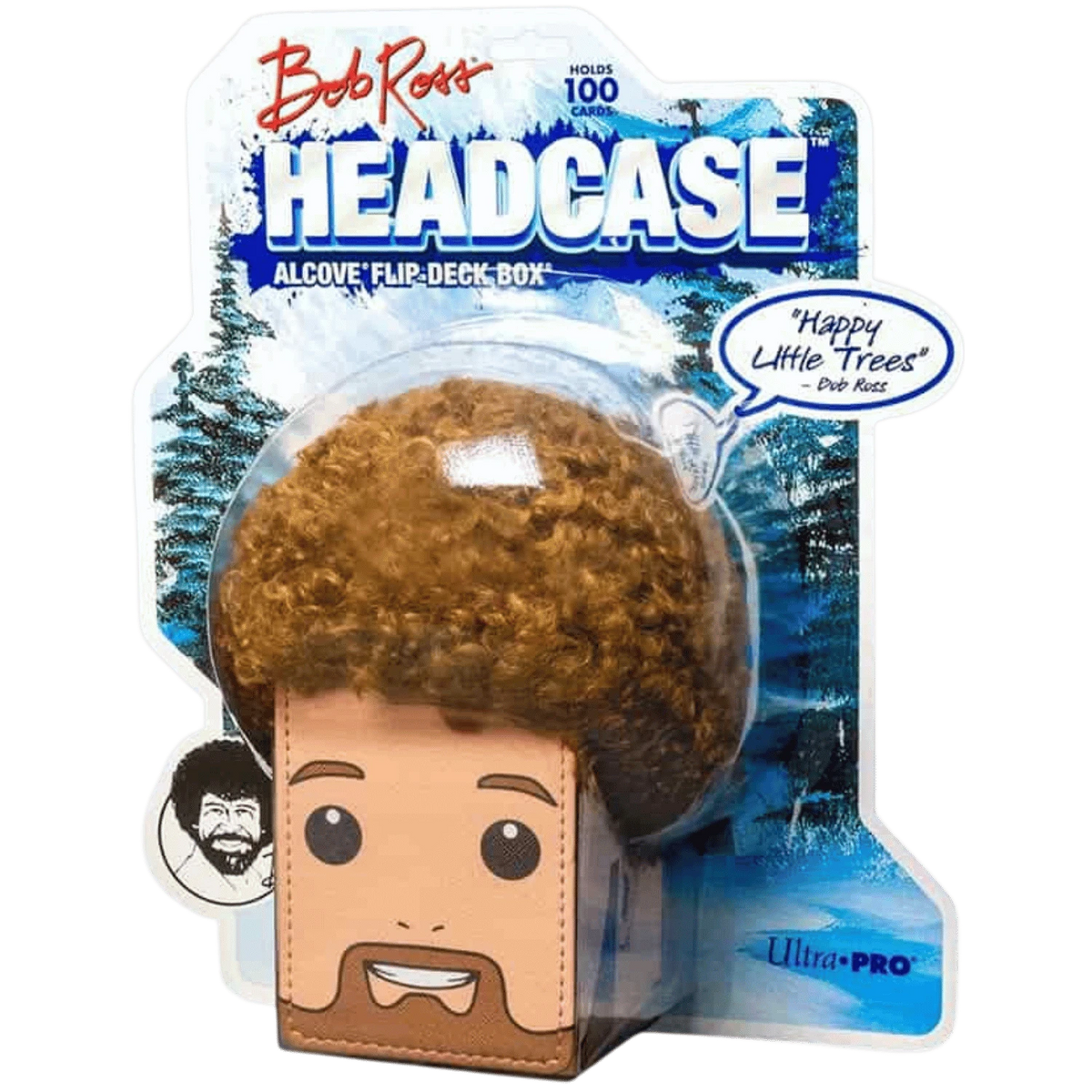 Bob Ross - Headcase Alcove Flip Deck Box - Ultra Pro Deck Boxes