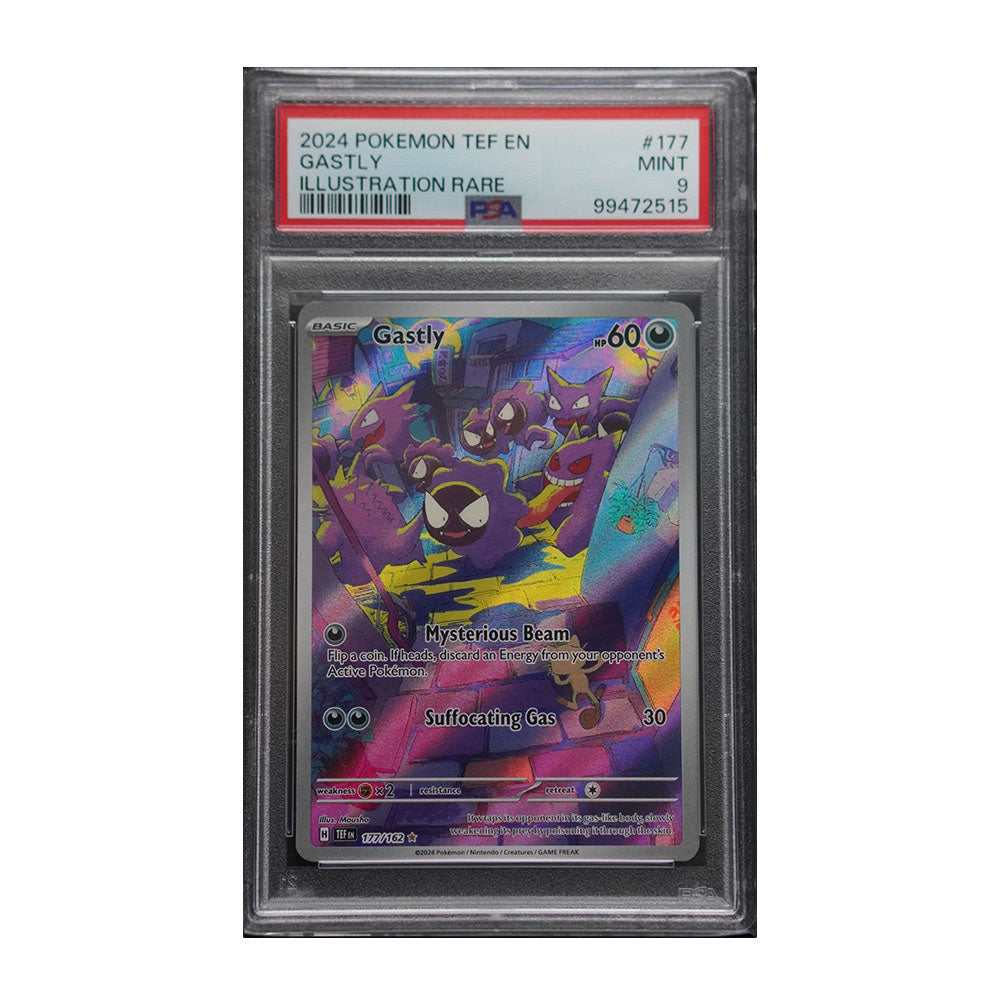 Gastly 177/162 - [Holo, Graded PSA 9] SV05: Temporal Forces (TEF)