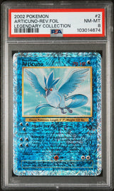 Articuno #2 - [Reverse Holo, Graded PSA 8] Legendary Collection