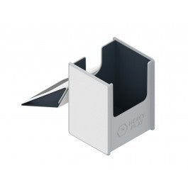 Heavy Play RFG Deck Box MAX 80 Double Sleeved - Cleric White