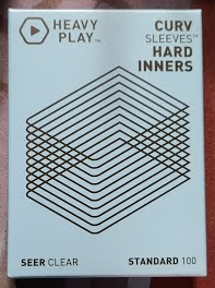 Heavy Play CURV HARD Inner Sleeves Standard 100 Count - Seer Clear