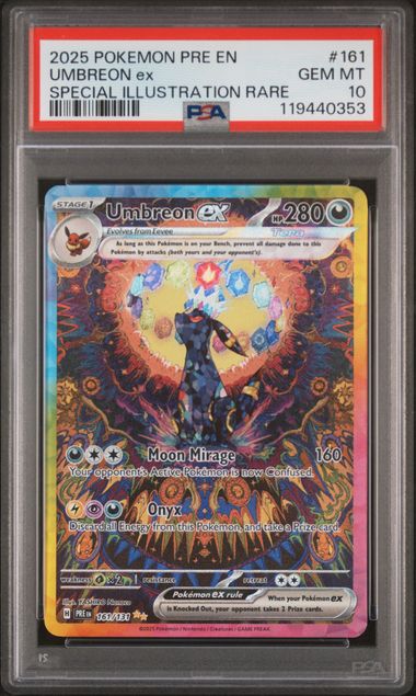 Umbreon Ex Special Art Rare #161