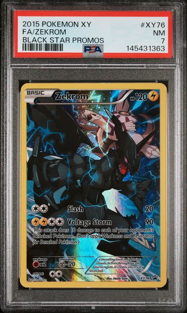 Zekrom (Full Art Promo) #XY76 - [Graded PSA 7] XY Promos (PR)