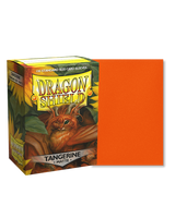 Dragon Shield Deck Protector Sleeves - Matte Tangerine (100 Count)