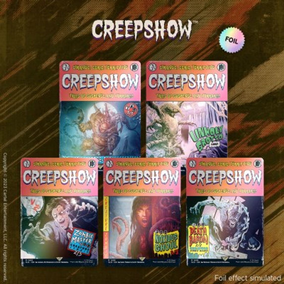 Secret Lair Drop: Secret Lair x Creepshow - Traditional Foil Edition - Secret Lair Drop Series (SLD)