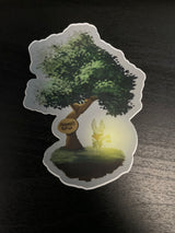 Tree and Mouse  - Alchemist's Refuge Sticker