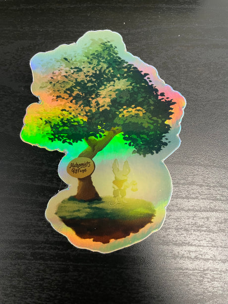 Tree and Mouse  - Alchemist's Refuge Sticker