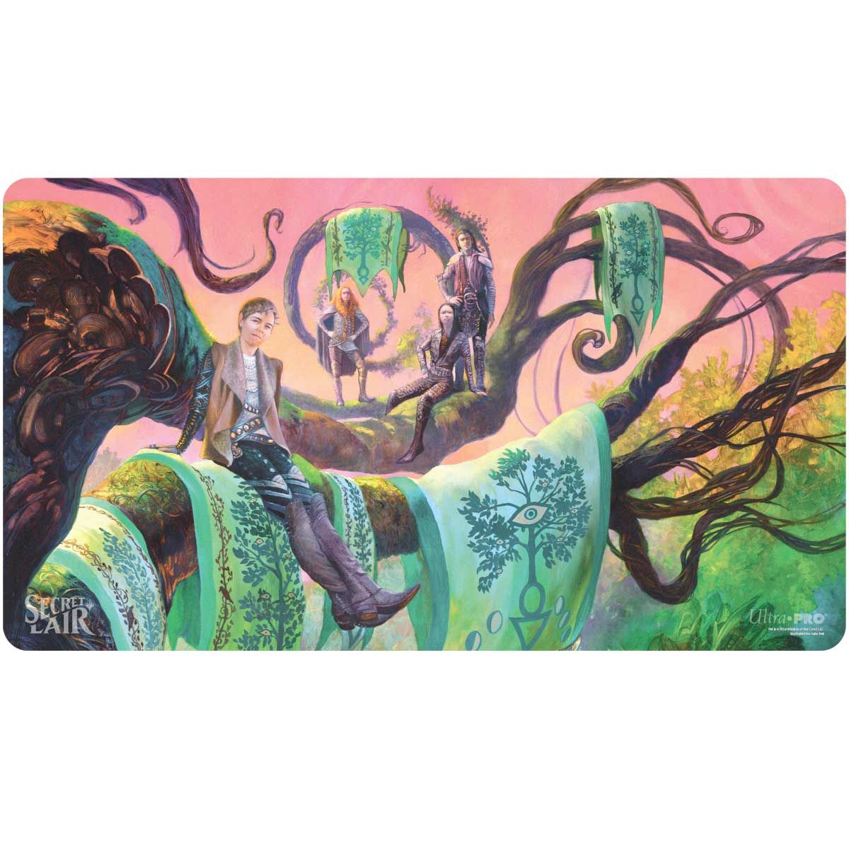 Julie Bell Coat of Arms, Secret Lair 2024 - Ultra Pro Magic the Gathering Playmats