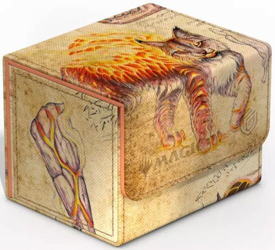 Magic: The Gathering Bloomburrow Sidewinder 100+ Xenoskin Deck Box - Sunspine Lynx