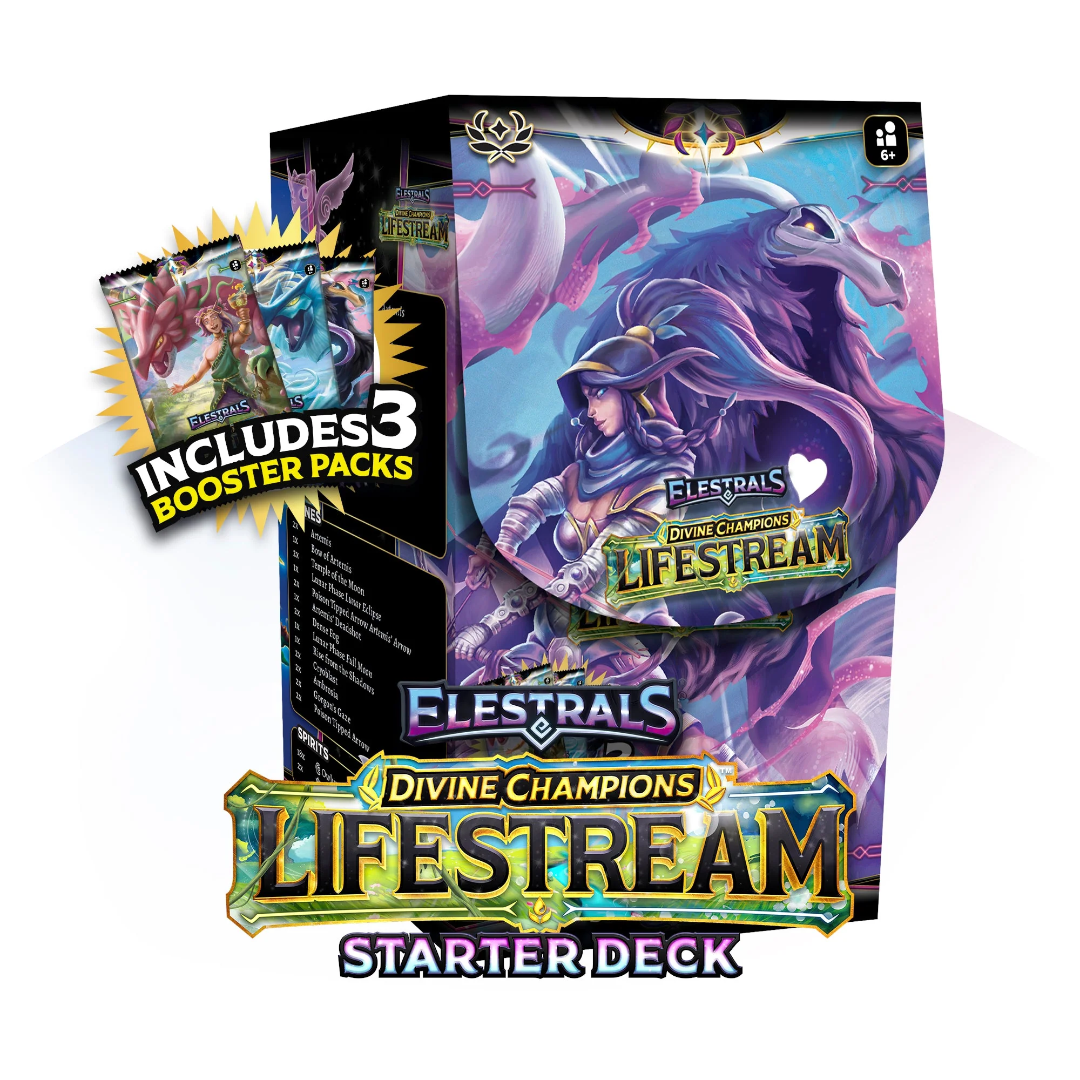 Lifestream Artemis Starter Deck with 3 Booster Packs - Divine Champions: Lifestream Starter Decks (LST)