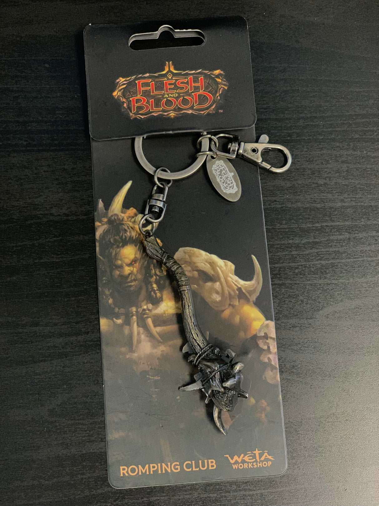Romping Club - Flesh and Blood: GenCon 2025 Exclusive Weapon Keychain