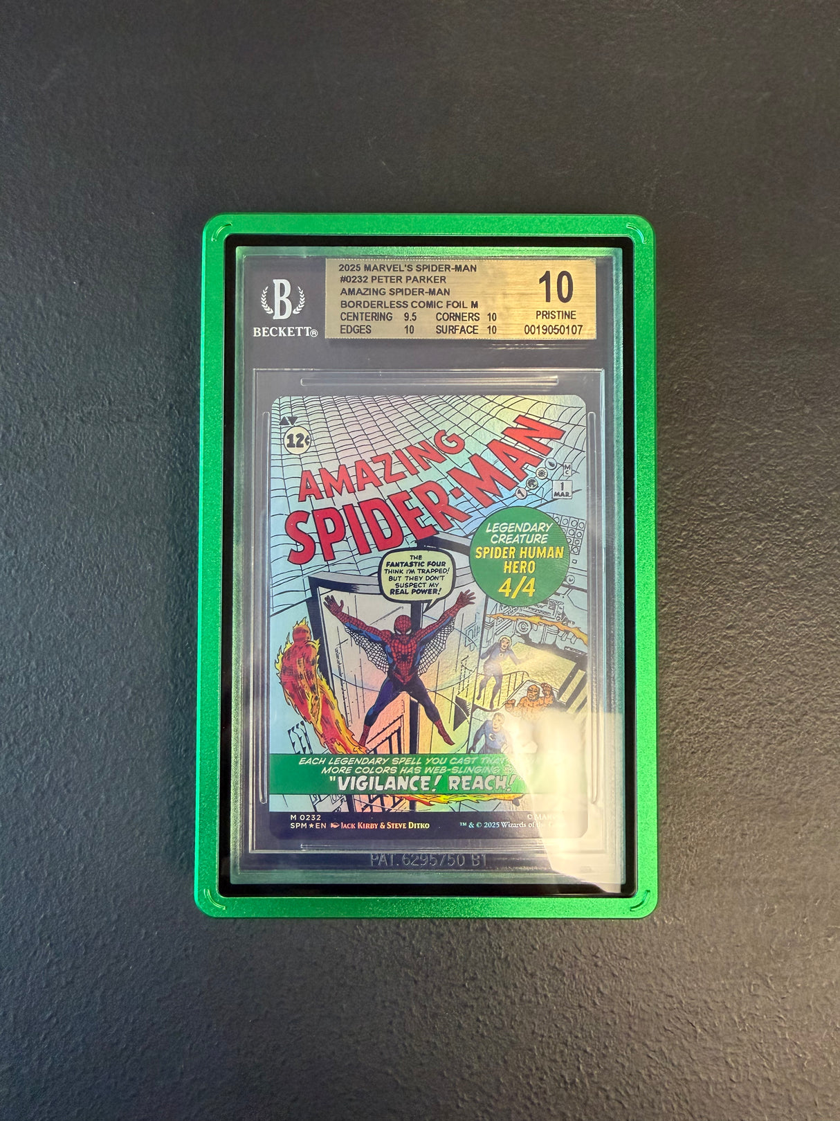 Peter Parker #232 (Borderless)- [Graded BGS 10] Marvel's Spider-Man (SPM)