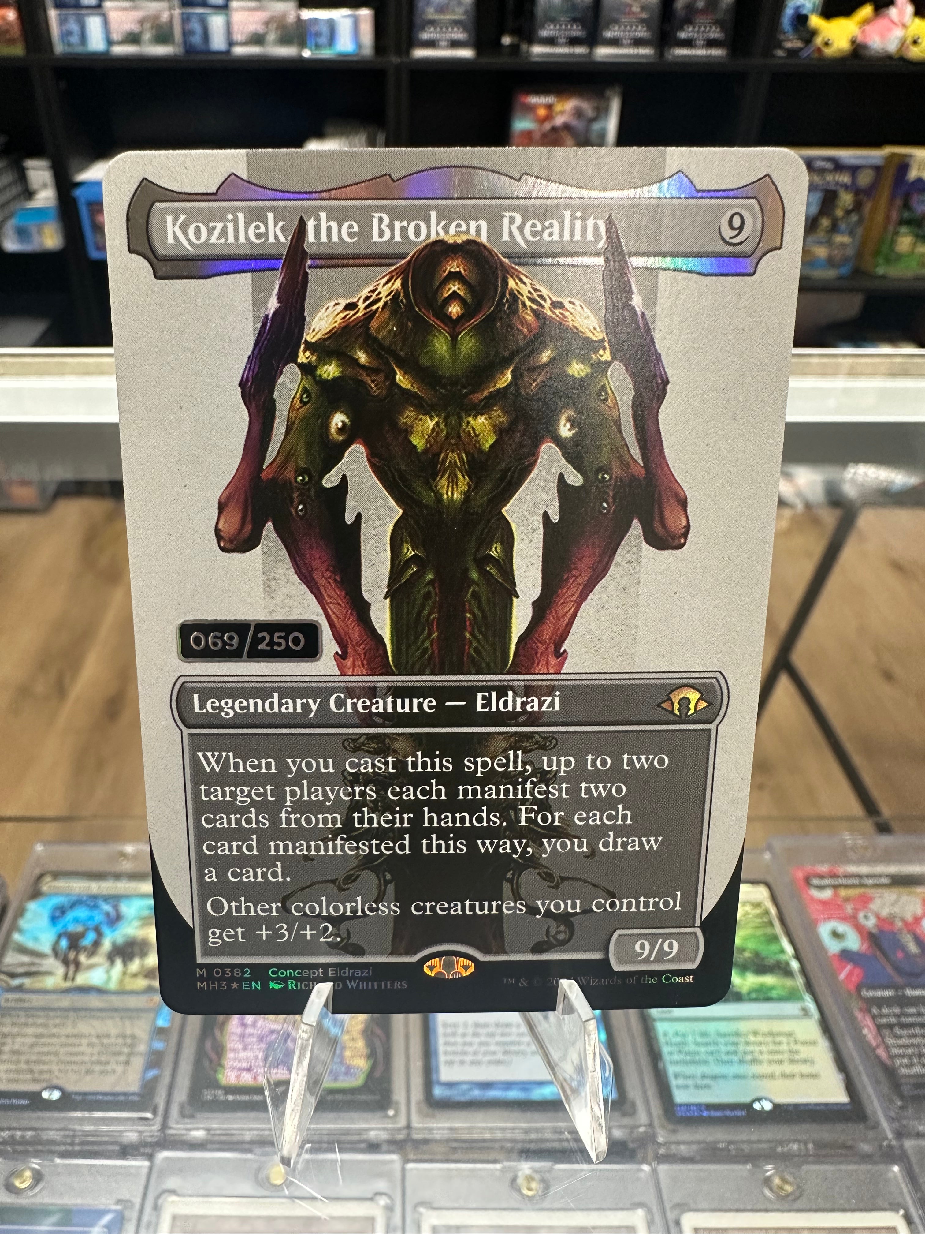 Kozilek, the Broken Reality (Serialized 069/250) - [Foil, Borderless]  Modern Horizons 3 (MH3)