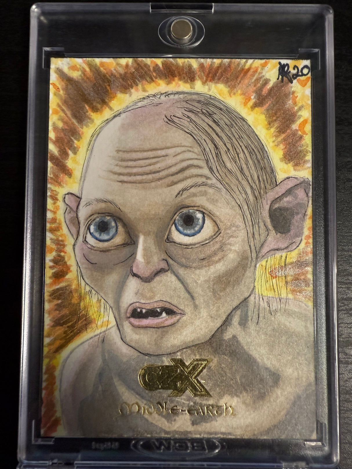 Cryptozoic CZX Middle-earth Gollum 1/1 Art Sketch