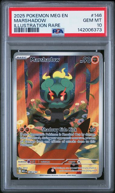 Marshadow #146 - [Graded PSA 10] ME01: Mega Evolution (MEG)