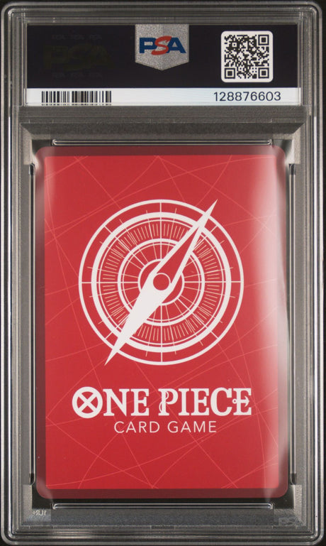 Monkey D. Luffy #010 - [PSA Graded 10] Dodgers X One Piece Night - Back