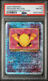Drowzee #73 - [Reverse Holo, Graded PSA 8] Legendary Collection