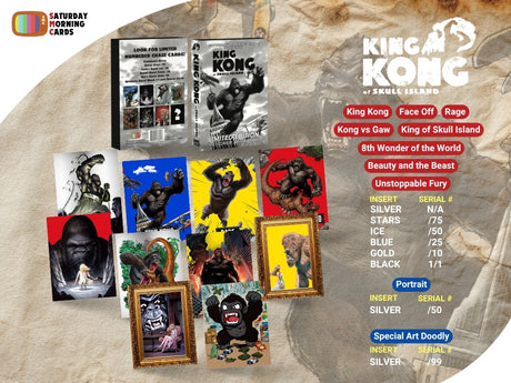 2026 Saturday Morning Cards King Kong of Skull Island Hobby Box
