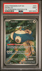 Snorlax #051 - [PSA Graded 9] 151 Pokemon Center ETB - Front