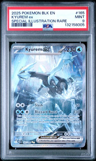 Kyurem ex #165 - [Graded PSA 9] SV: Black Bolt (BLK)