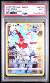 Latias #GG20 - [Graded PSA 9] Sword And Shield Crown Zenith