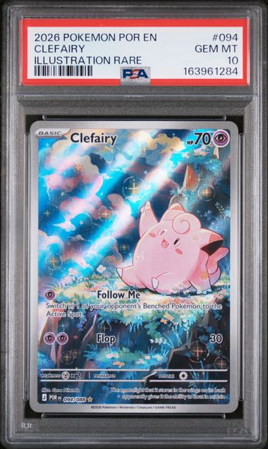 Clefairy #94 - [Graded PSA 10] ME03: Perfect Order (POR)