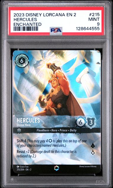 Hercules - Divine Hero (Enchanted) - [Graded PSA 9] Rise of the Floodborn (2)
