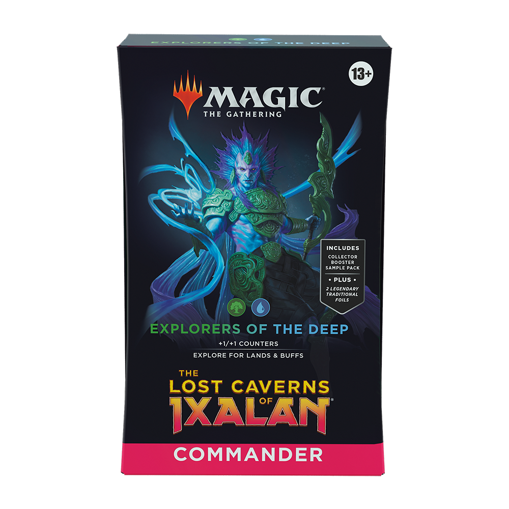 The Lost Caverns of Ixalan Commander Deck - Explorers of the Deep - Commander: The Lost Caverns of Ixalan (LCC)