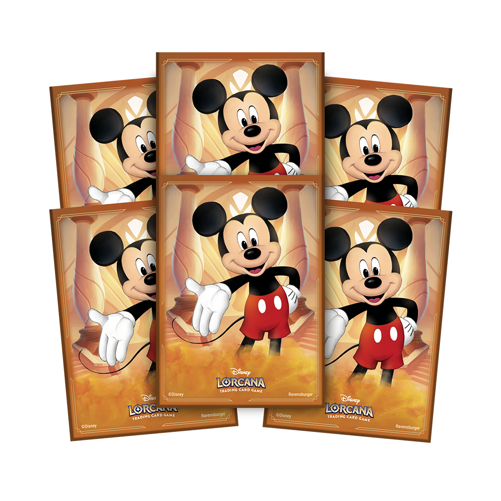 Disney Lorcana Sleeves (65 Count) - Mickey Mouse - Ravensburger Sleeves (RDB)