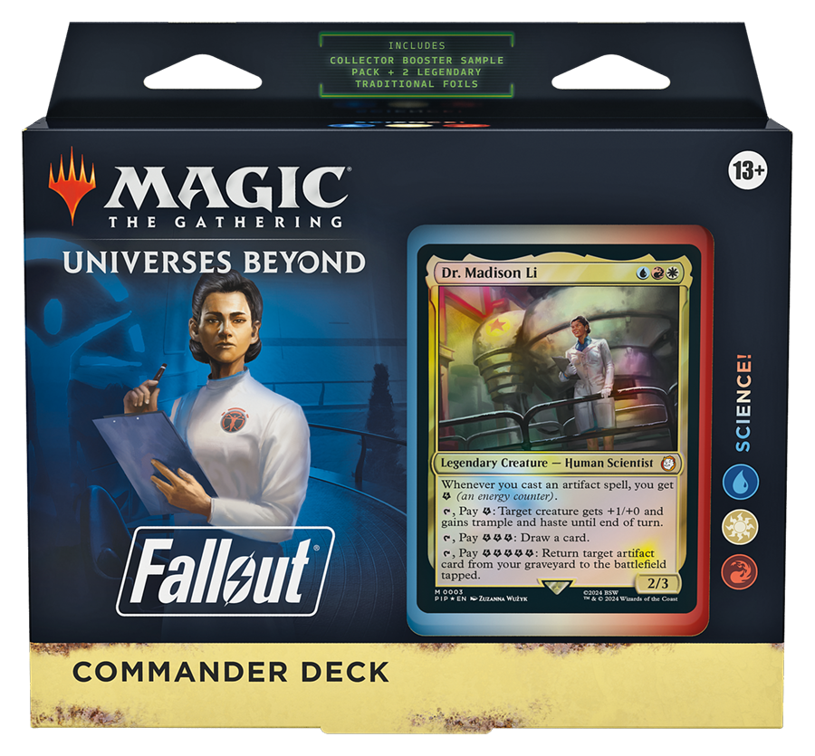 Universes Beyond: Fallout Science! Commander Deck - Universes Beyond: Fallout (PIP)