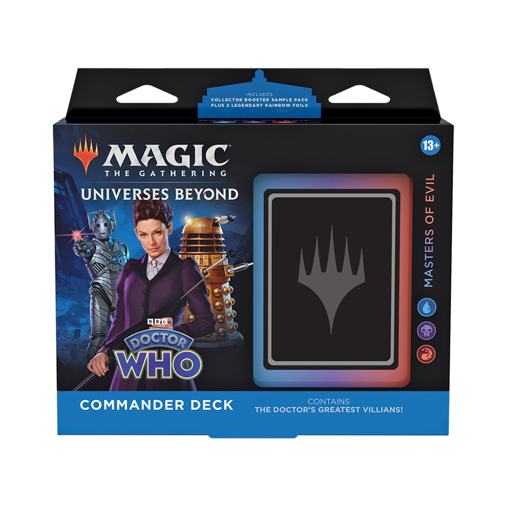Masters of Evil Commander Deck - Doctor Who (WHO)