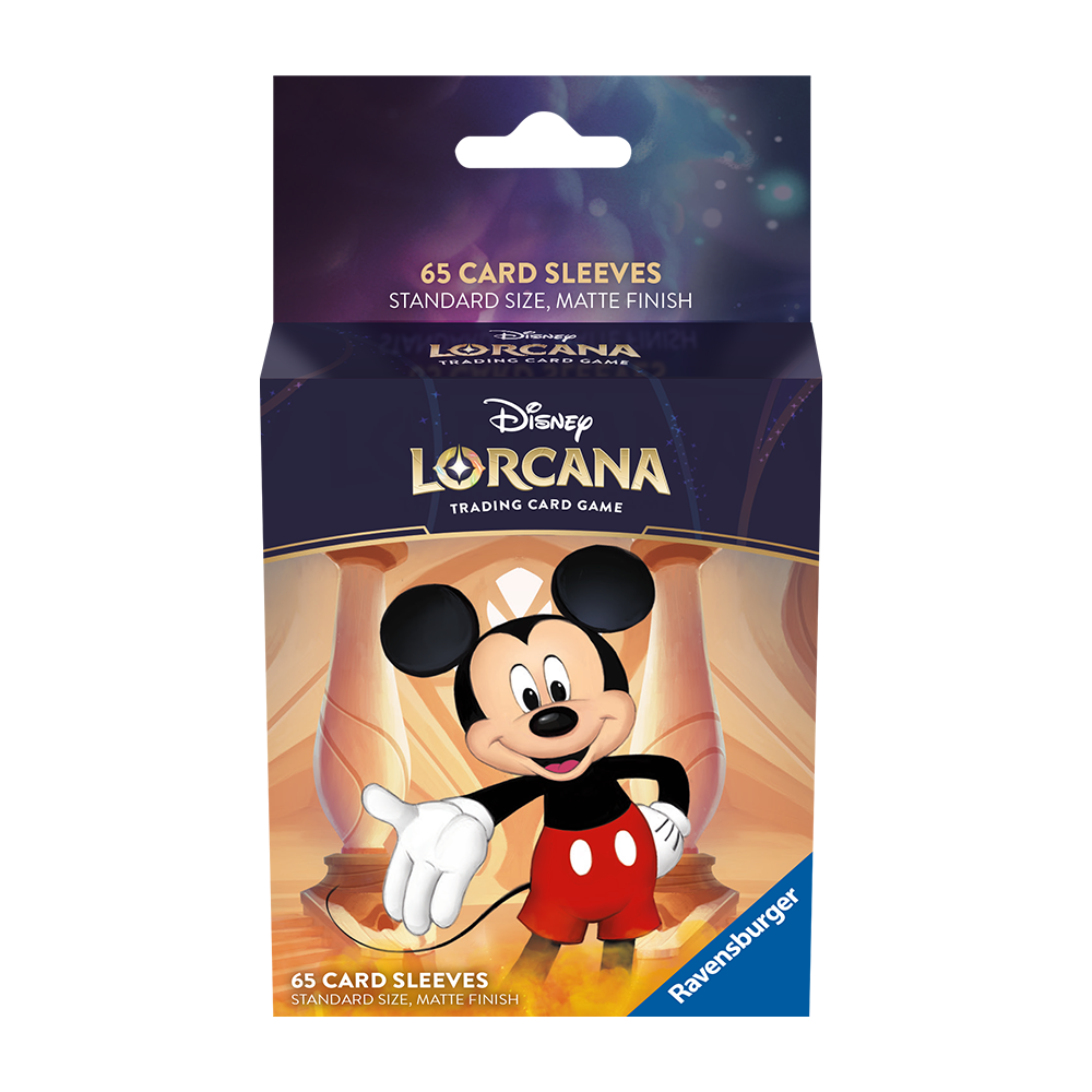 Disney Lorcana Sleeves (65 Count) - Mickey Mouse - Ravensburger Sleeves (RDB)